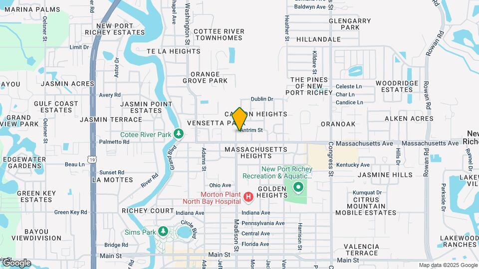 6018 Antrim St Map and Location Details