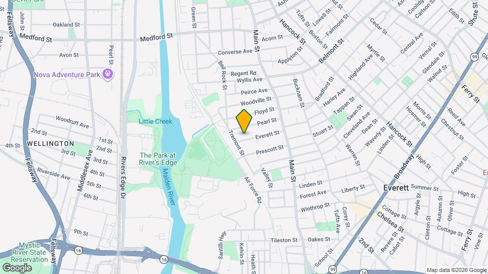 71 Everett St Mapa y Detalles de la Ubicación