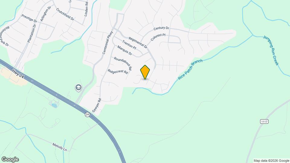 642 Regimental Dr Map and Location Details