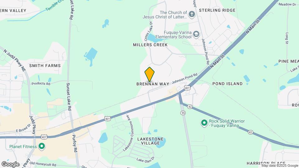 1009 Bren Village Ct Mapa y Detalles de la Ubicación