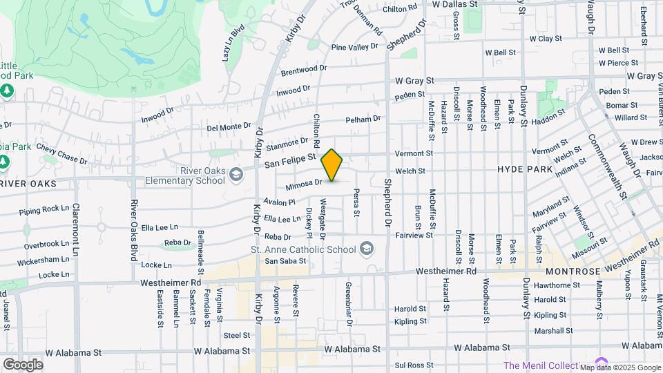 2229 Mimosa Dr Map and Location Details