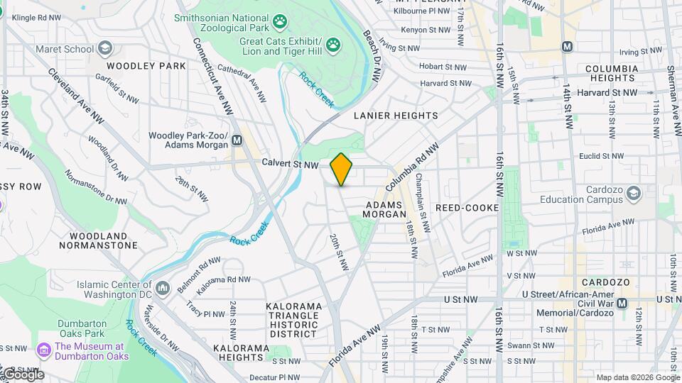 1938 Biltmore St NW Map and Location Details