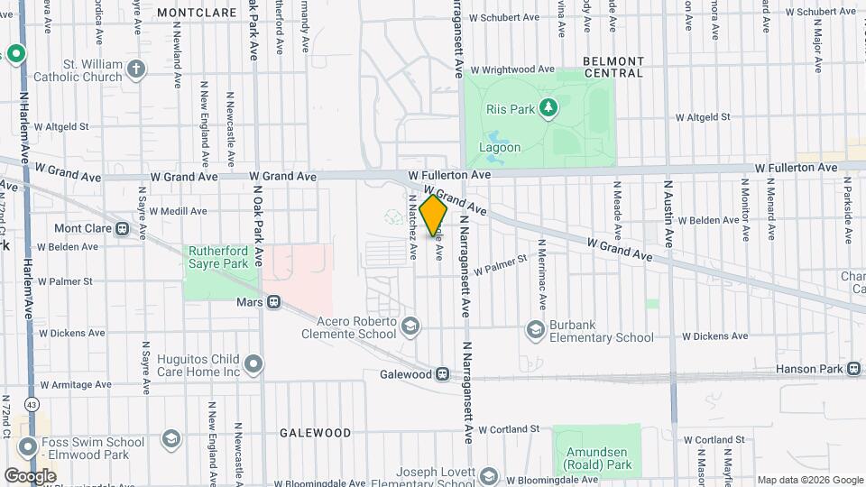 2236 N Nagle Ave Mapa y Detalles de la Ubicación