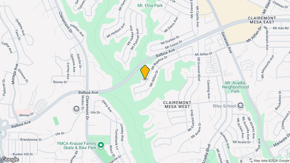 4128 Mt Bigelow Ct Mapa y Detalles de la Ubicación