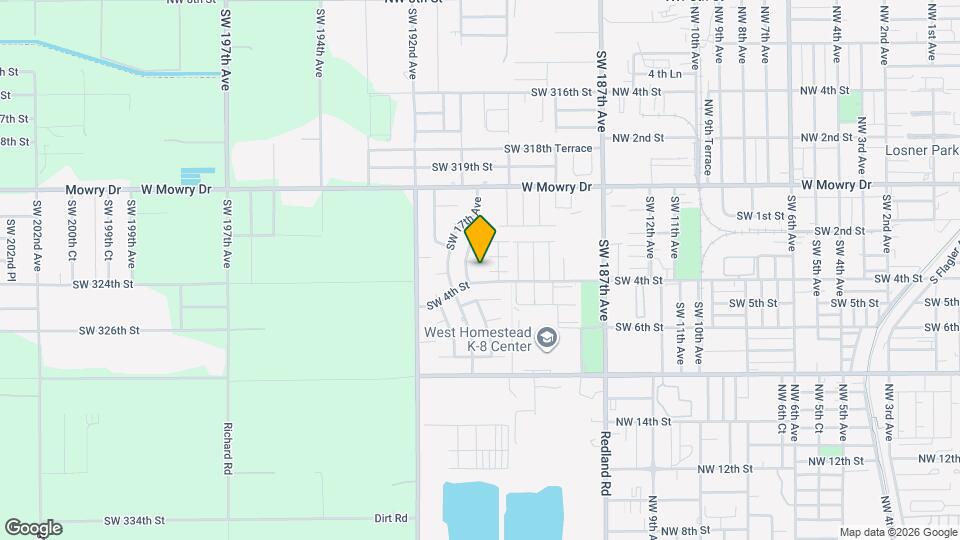 1666 SW 3rd Ct Map and Location Details