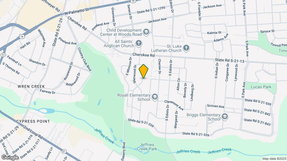 930 S Brunwood Dr Map and Location Details