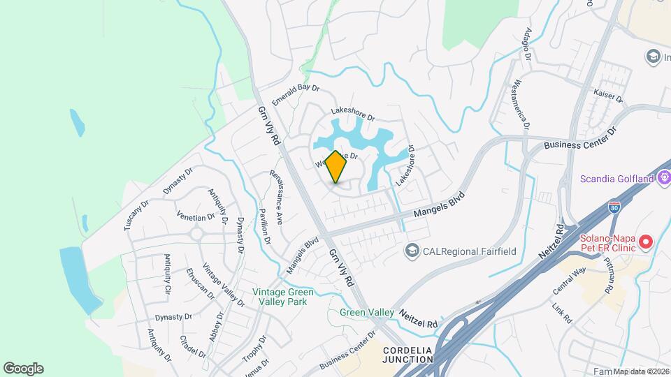 5083 Moss Creek Way Map and Location Details