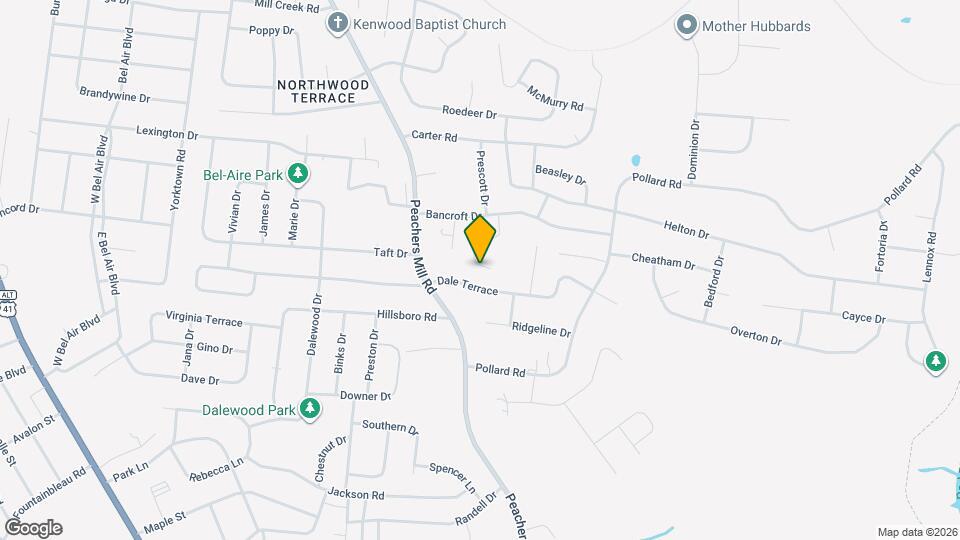750 Bancroft Cir Map and Location Details