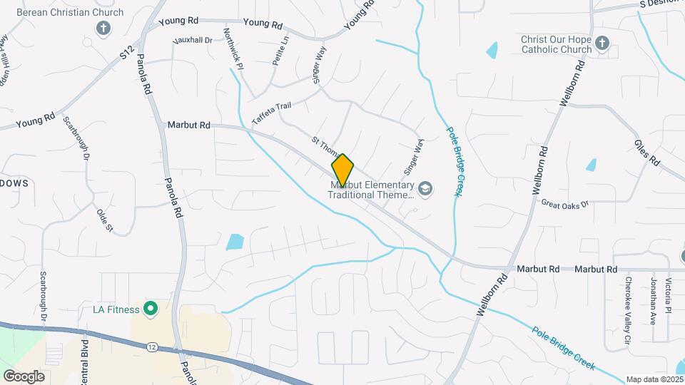 5644 Wellborn Oaks Ct Map and Location Details
