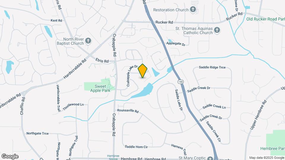 14065 Crabapple Lake Dr Map and Location Details