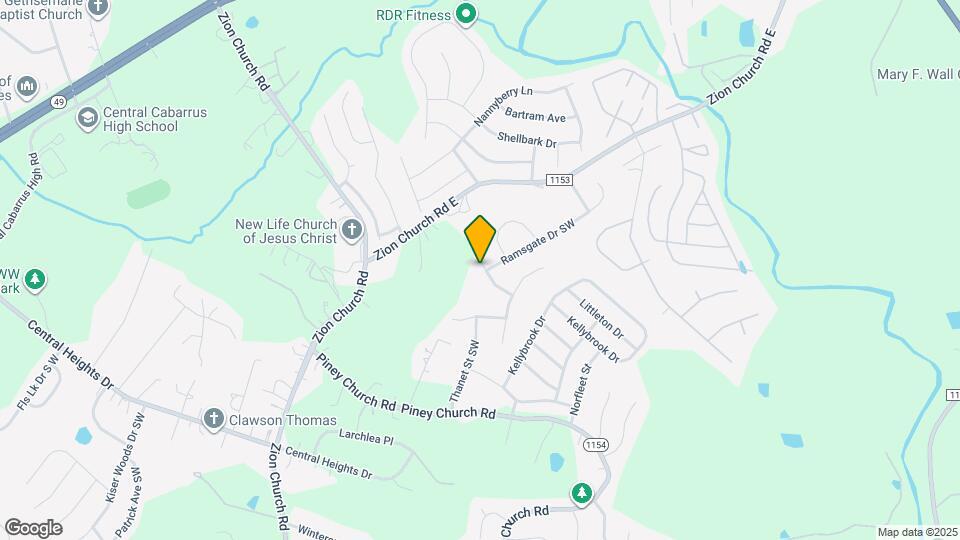 4211 Pegwell Ave Map and Location Details