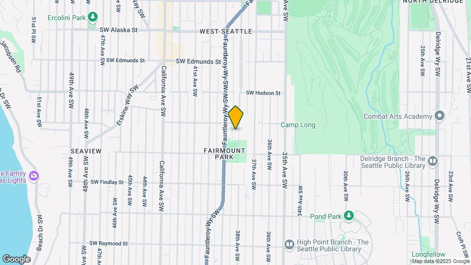 5215 38th Ave SW Map and Location Details