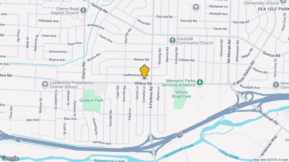 4618 Willow Rd Mapa y Detalles de la Ubicación