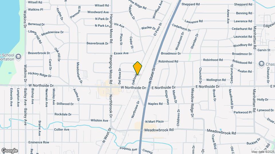 3952 Oaklawn Dr Map and Location Details