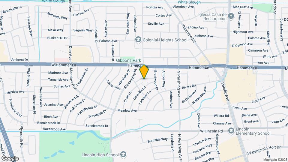 5 Unit Stockton Apartment Map and Location Details