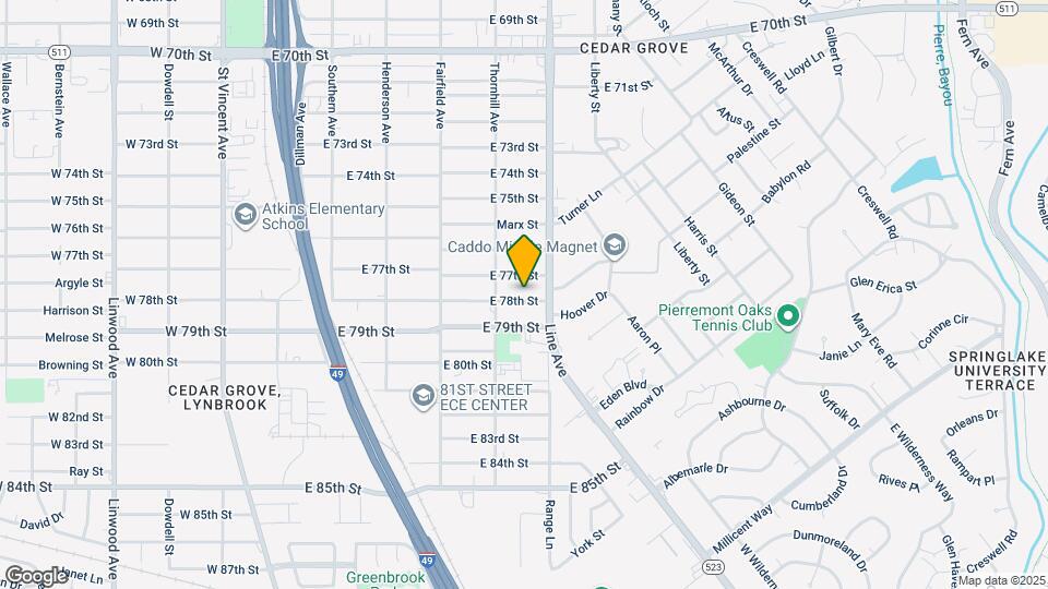 558 E 78th St Map and Location Details