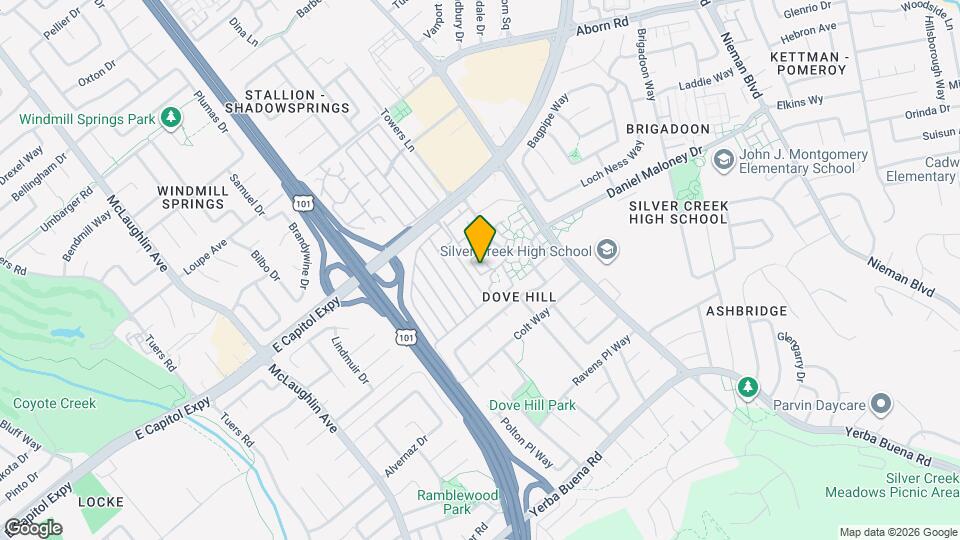 1540 Ivycreek Cir Map and Location Details