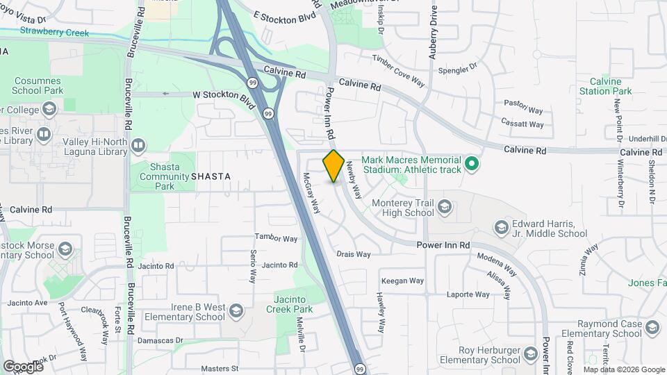 8406 Orchard Creek Way Map and Location Details