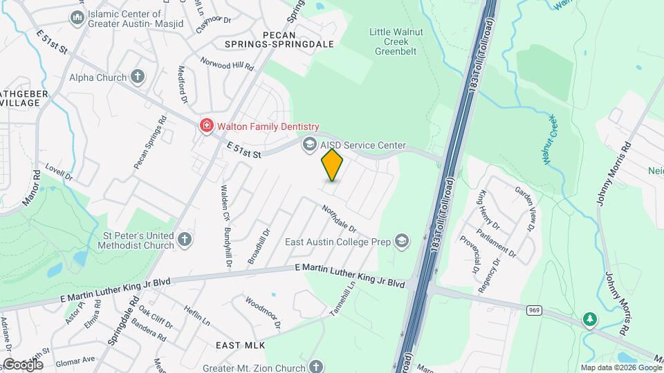 5200 Jason Dr Map and Location Details