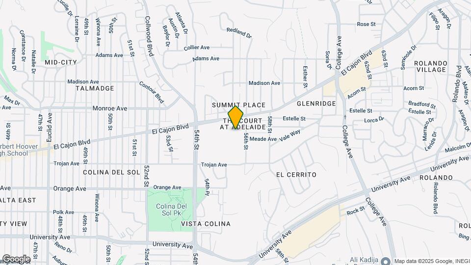 5511 Adelaide Ave Mapa y Detalles de la Ubicación