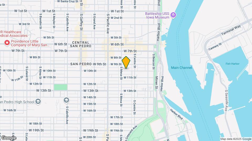 362 1/2 W 10th St Mapa y Detalles de la Ubicación