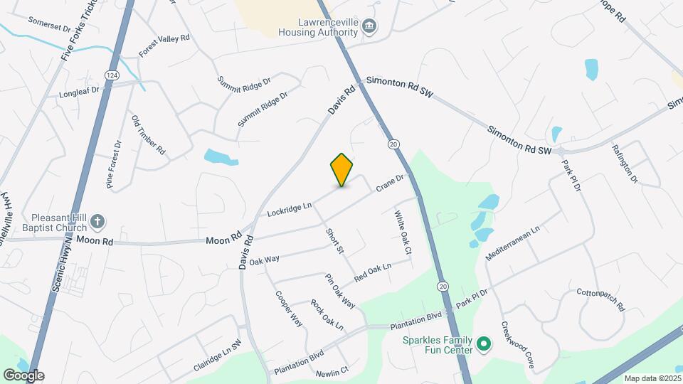 420 Lockridge Ln Map and Location Details