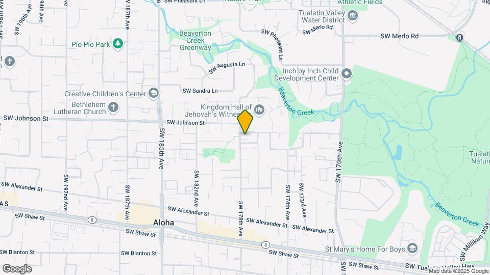2820 SW 178th Ave Map and Location Details