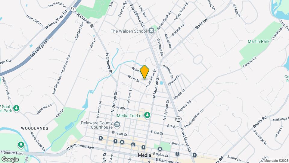 21 W 7th St, Unit B Map and Location Details