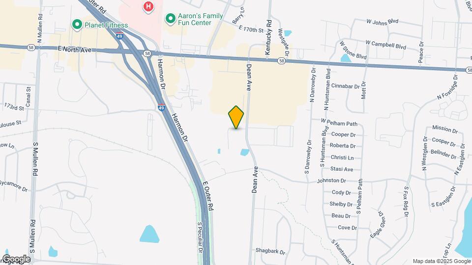 2029 Hickoryleaf Ln Mapa y Detalles de la Ubicación