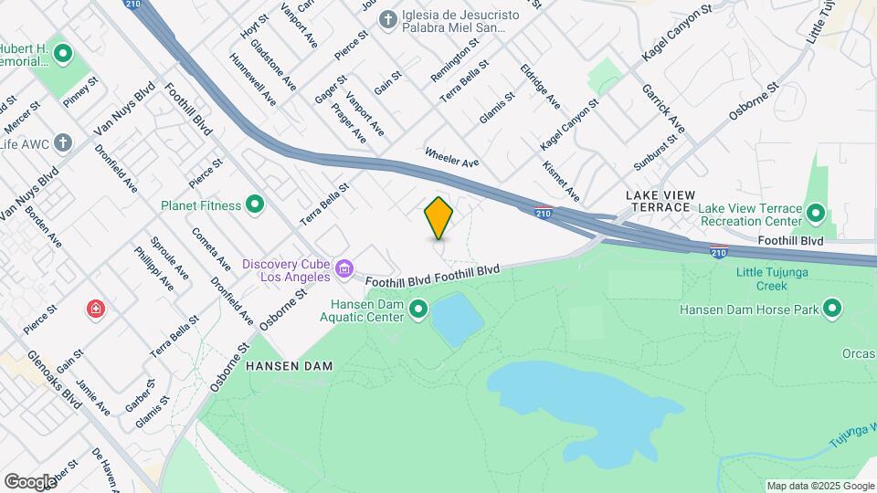 11798 Kagel Canyon St Map and Location Details