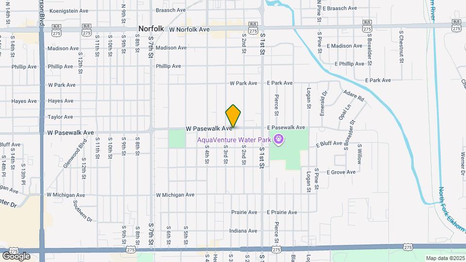 211 W Pasewalk Ave Map and Location Details