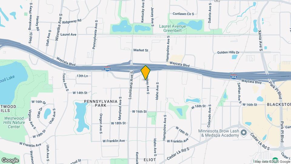 1338 Jersey Ave S Mapa y Detalles de la Ubicación