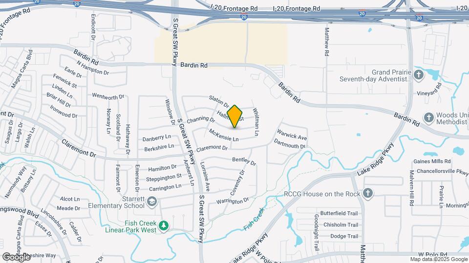 2437 Channing Dr Map and Location Details