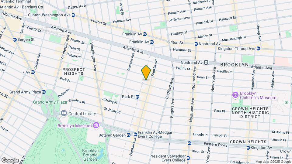 519 Saint Marks Ave Map and Location Details