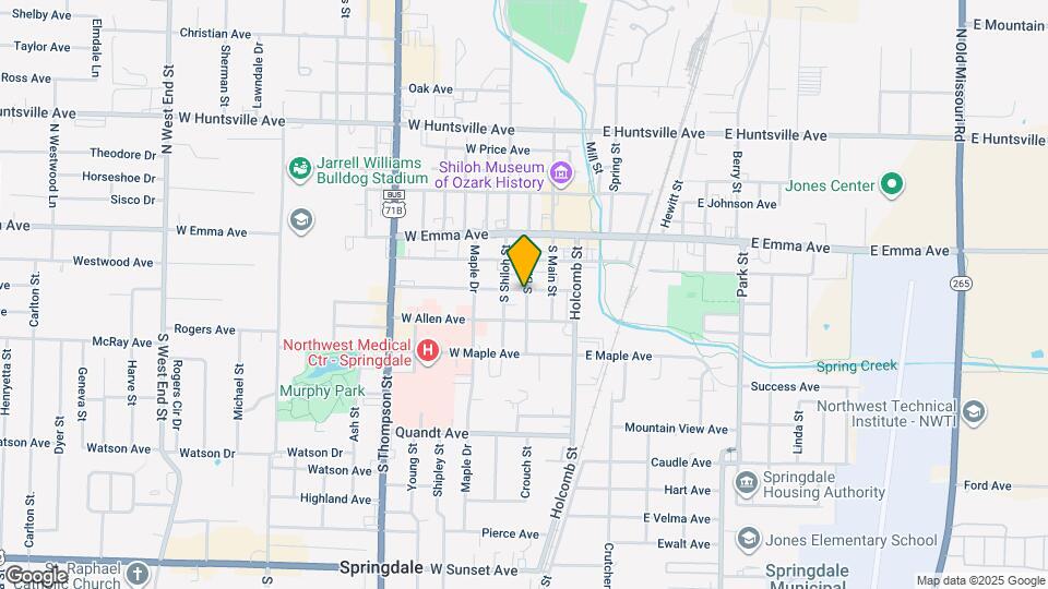 303 Grove Ave Map and Location Details