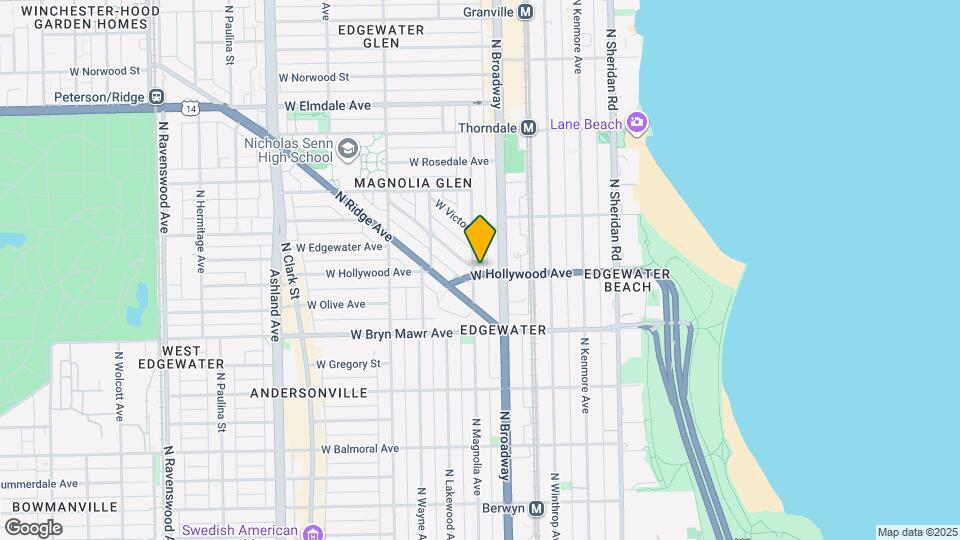 5669 N Magnolia Ave Map and Location Details