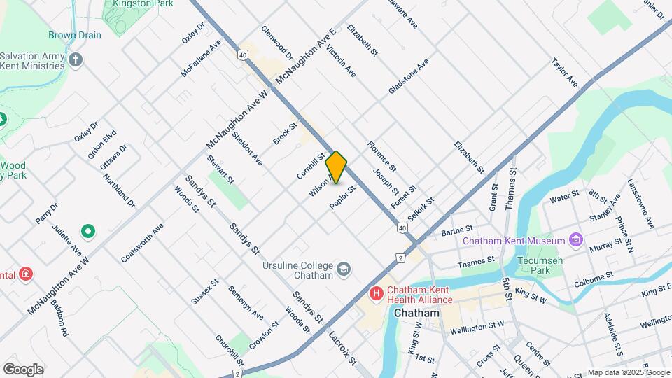 220 Saint Clair St Map and Location Details