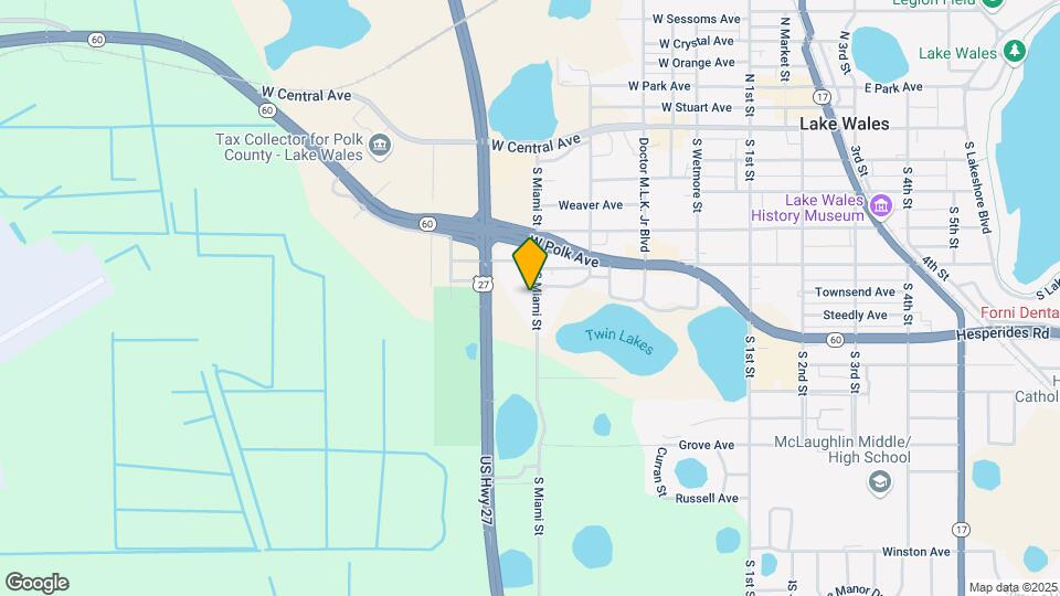 414 1/2 S Miami St Map and Location Details