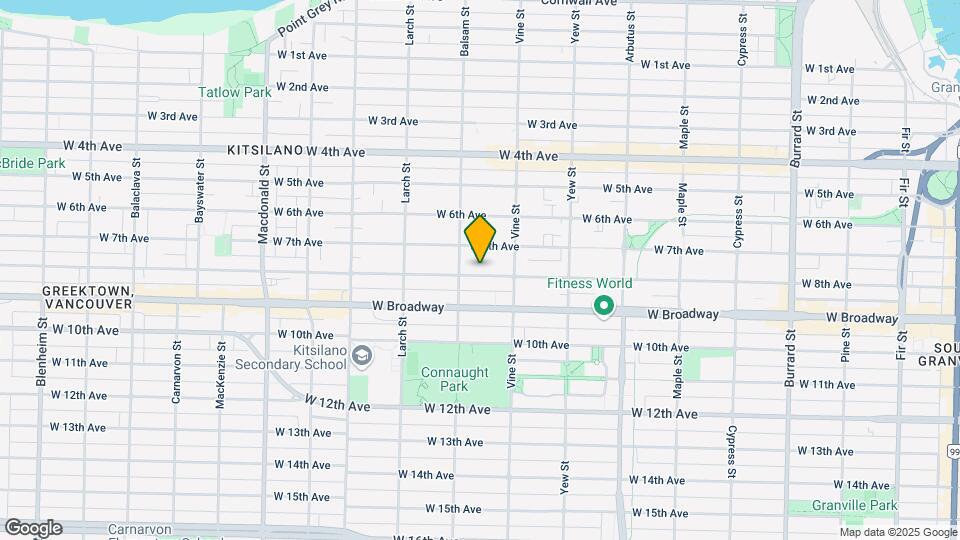 2365 8th Av W Map and Location Details