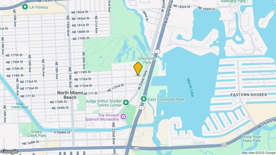 2388 NE 173rd St-Unit -1 Map and Location Details
