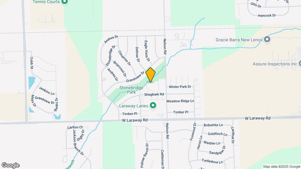 1029 Shagbark Ct Map and Location Details