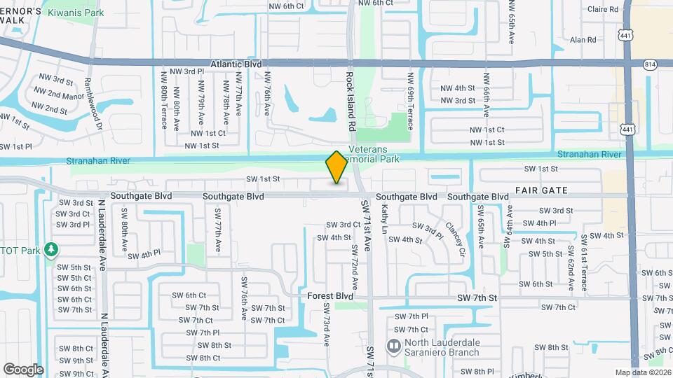 7241 Southgate Blvd Map and Location Details