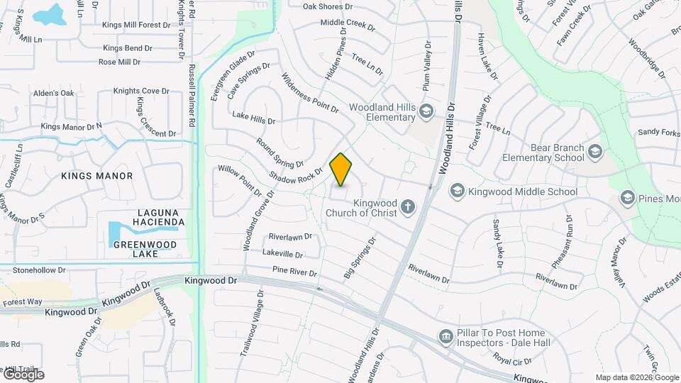 2907 Boulder Creek Dr Map and Location Details
