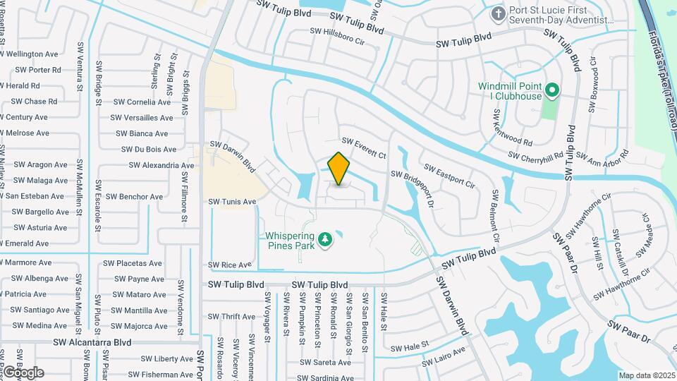 680 SW Veronica Ave Map and Location Details