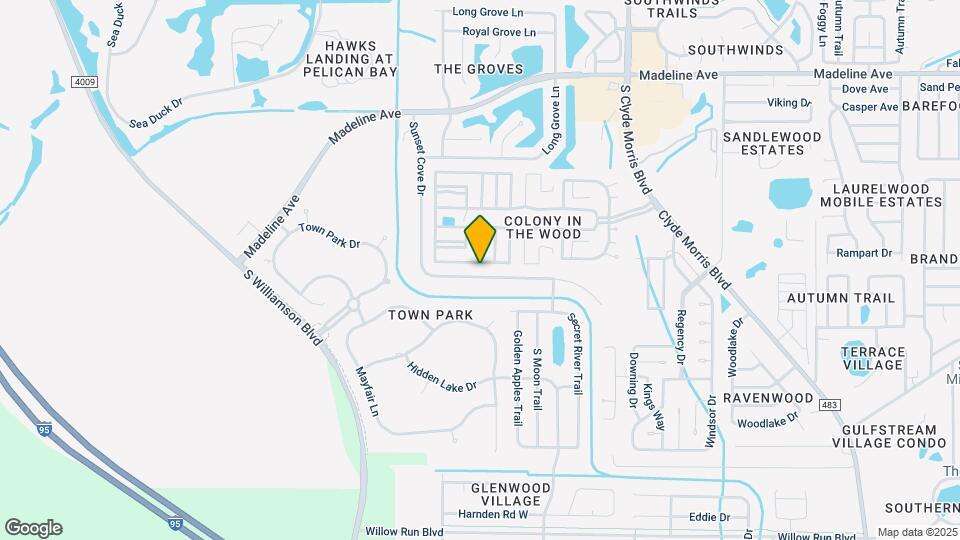 3905 Sunset Cove Dr Map and Location Details