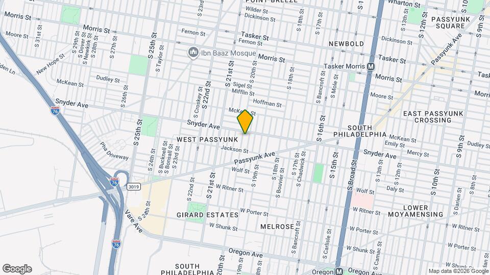 2115 S 20th St Map and Location Details