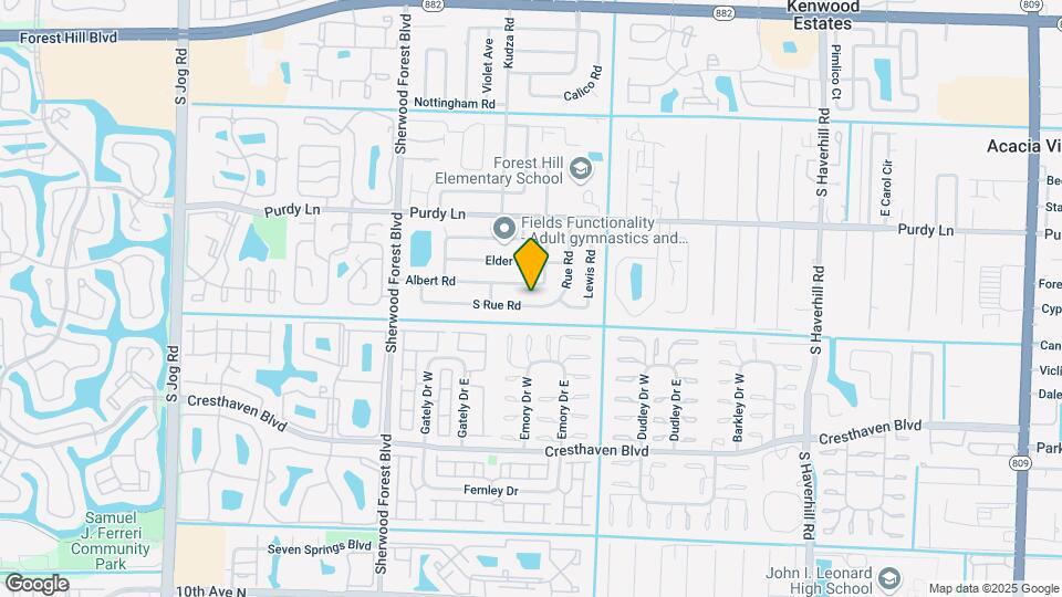 5679 S Rue Rd Map and Location Details