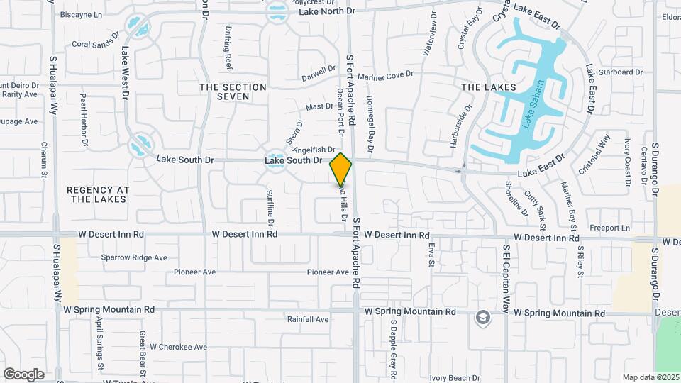 3237 Ventana Hills Dr Map and Location Details