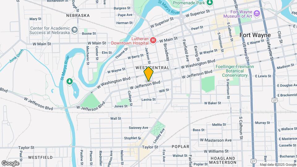 920 W Jefferson Blvd Map and Location Details