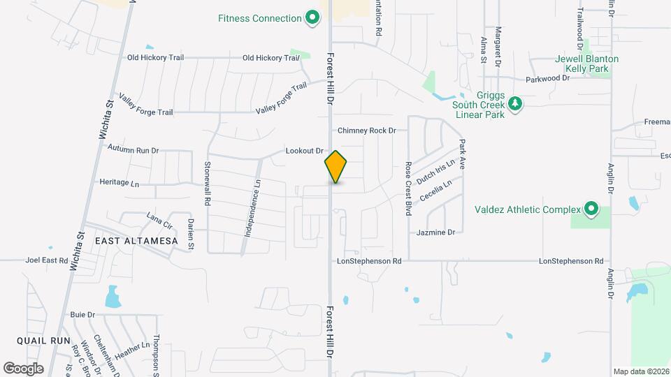 The Point at Forest Hill Map and Location Details